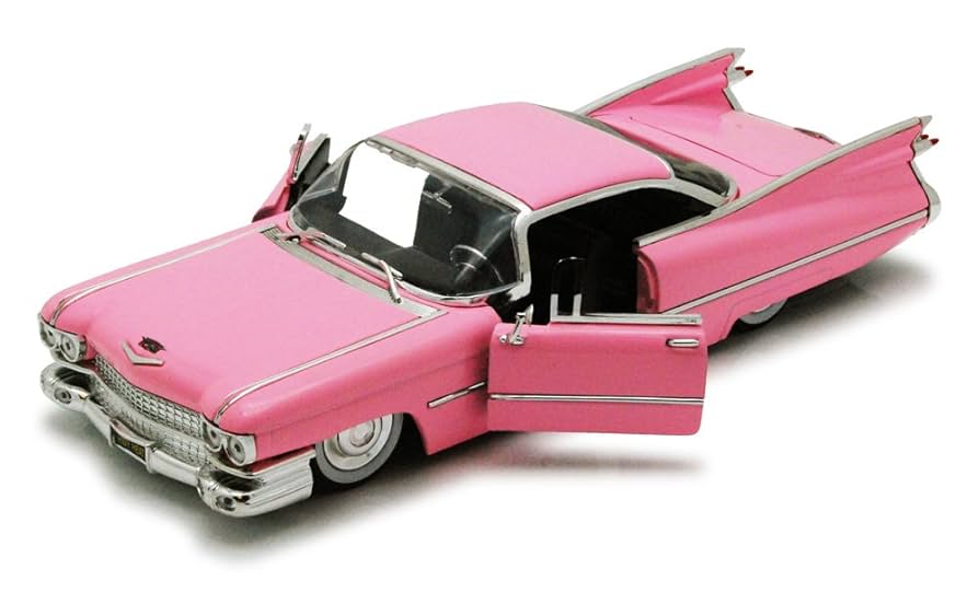 廃盤Jada Toys 1/24 1959Cadillacキャデラック ミニカー Amazon | JADE 1959 CADILLAC PK 1/24ダイキャストミニカー